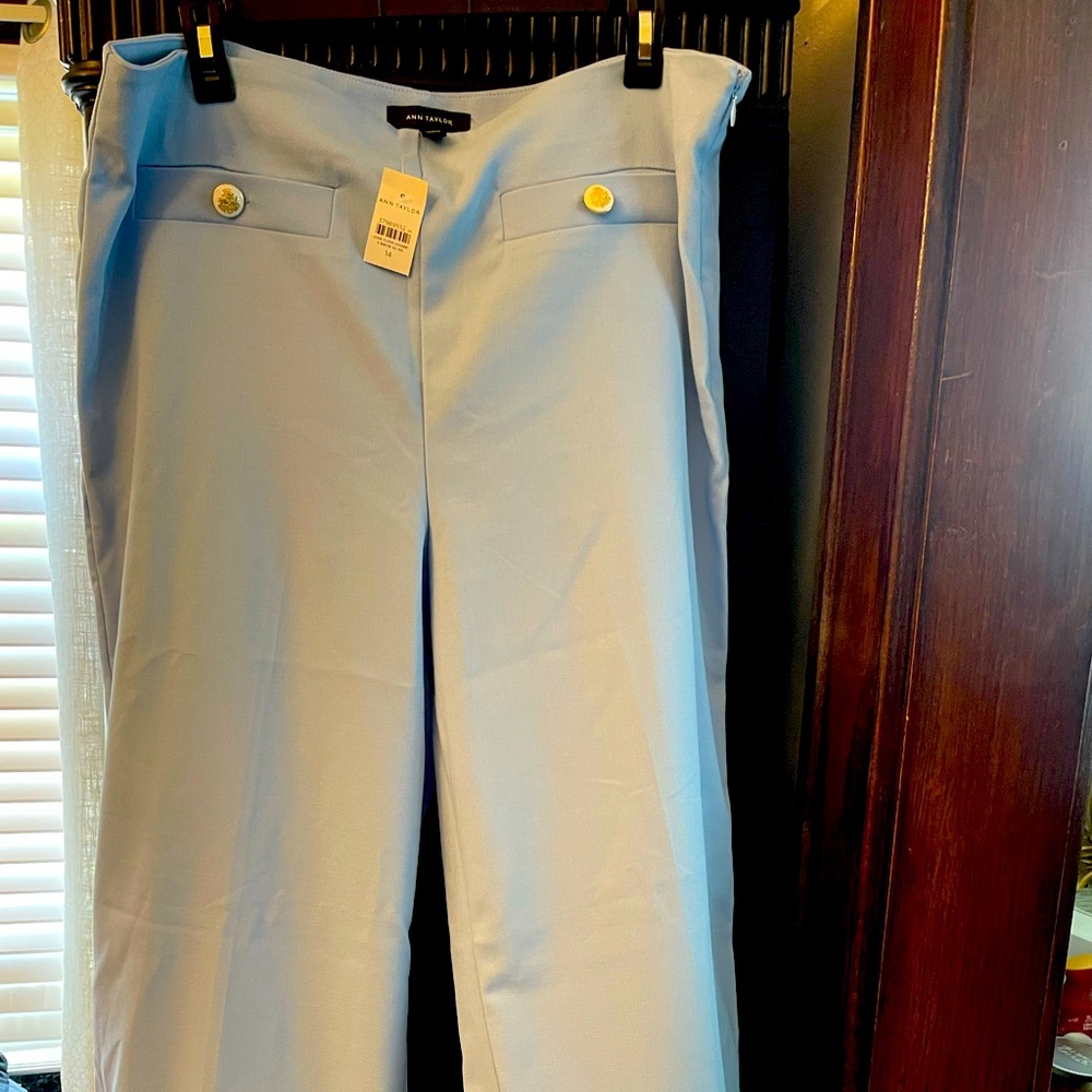 Ann Taylor Light blue Trousers. Very lovely shade of blue.